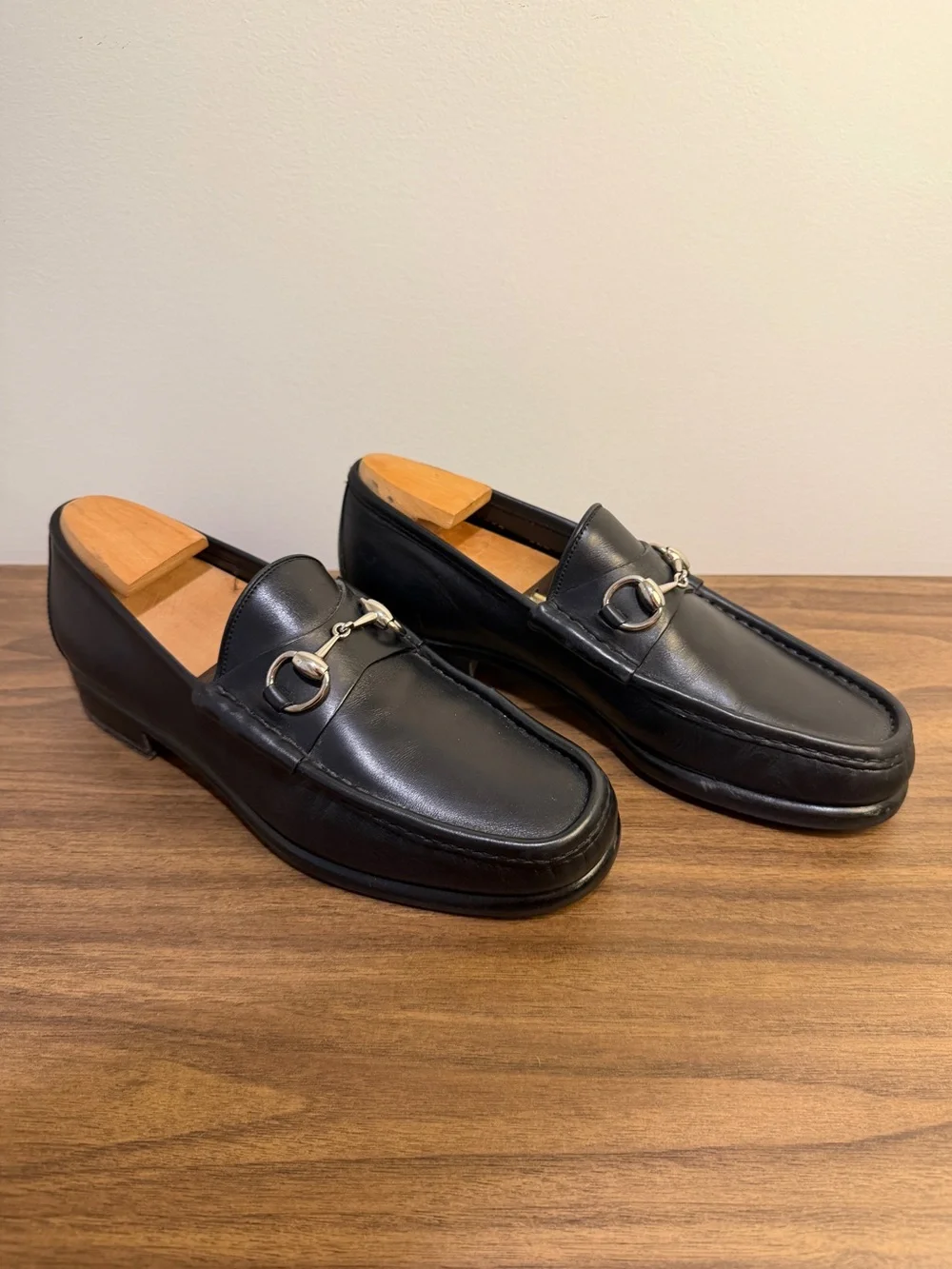 Gucci Horsebit Leather Loafers